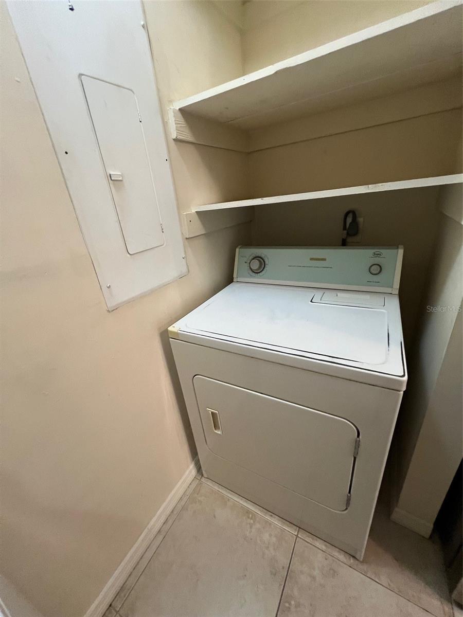 Laundry closet