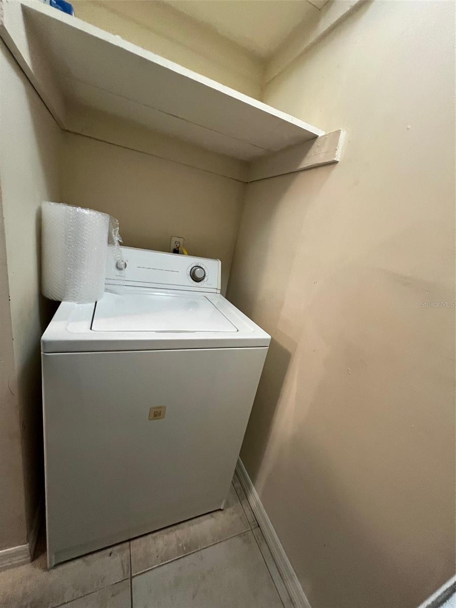 Laundry closet