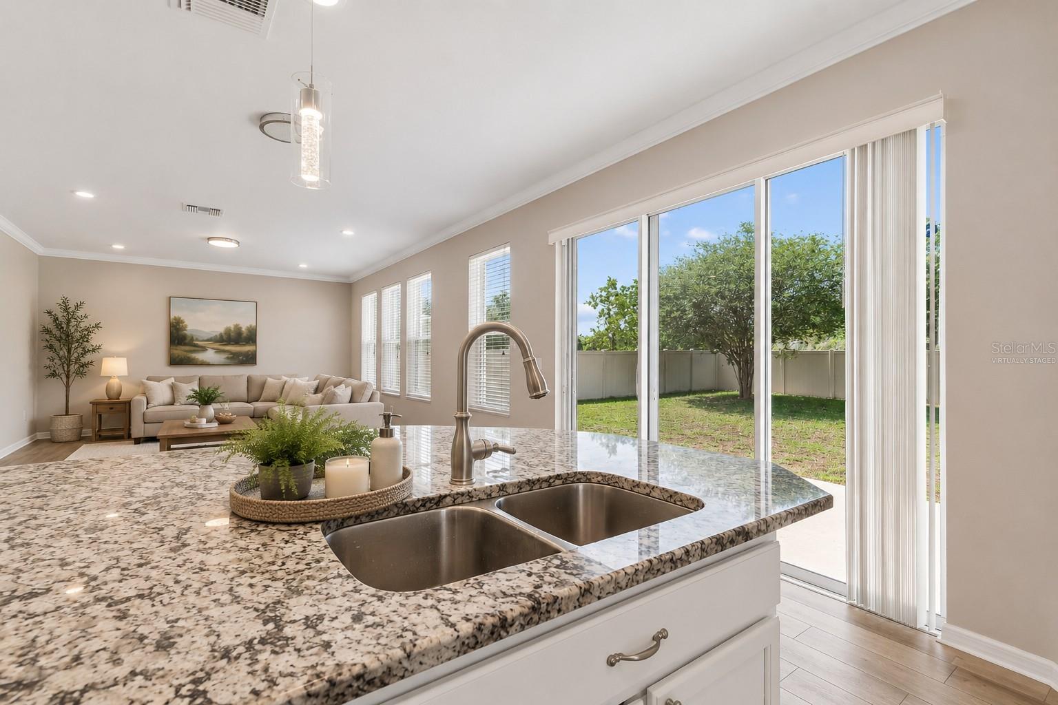 Kitchen/Living RoomVirtually Staged