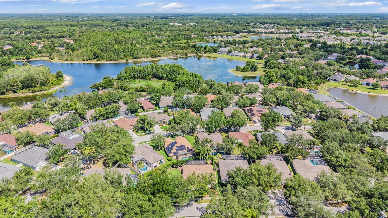 Drone Overview of Lakeside