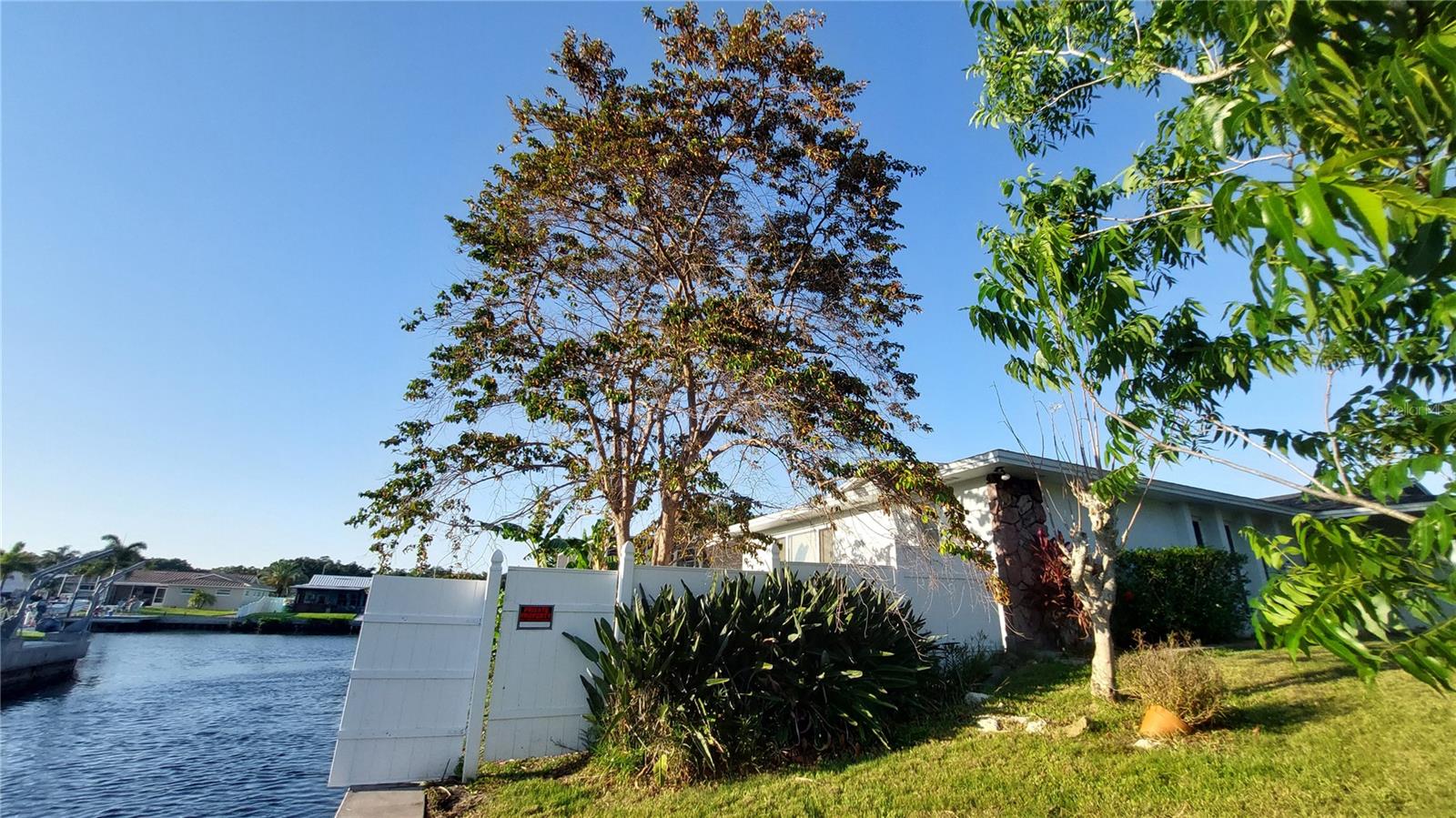 Front Yard & Waterfront