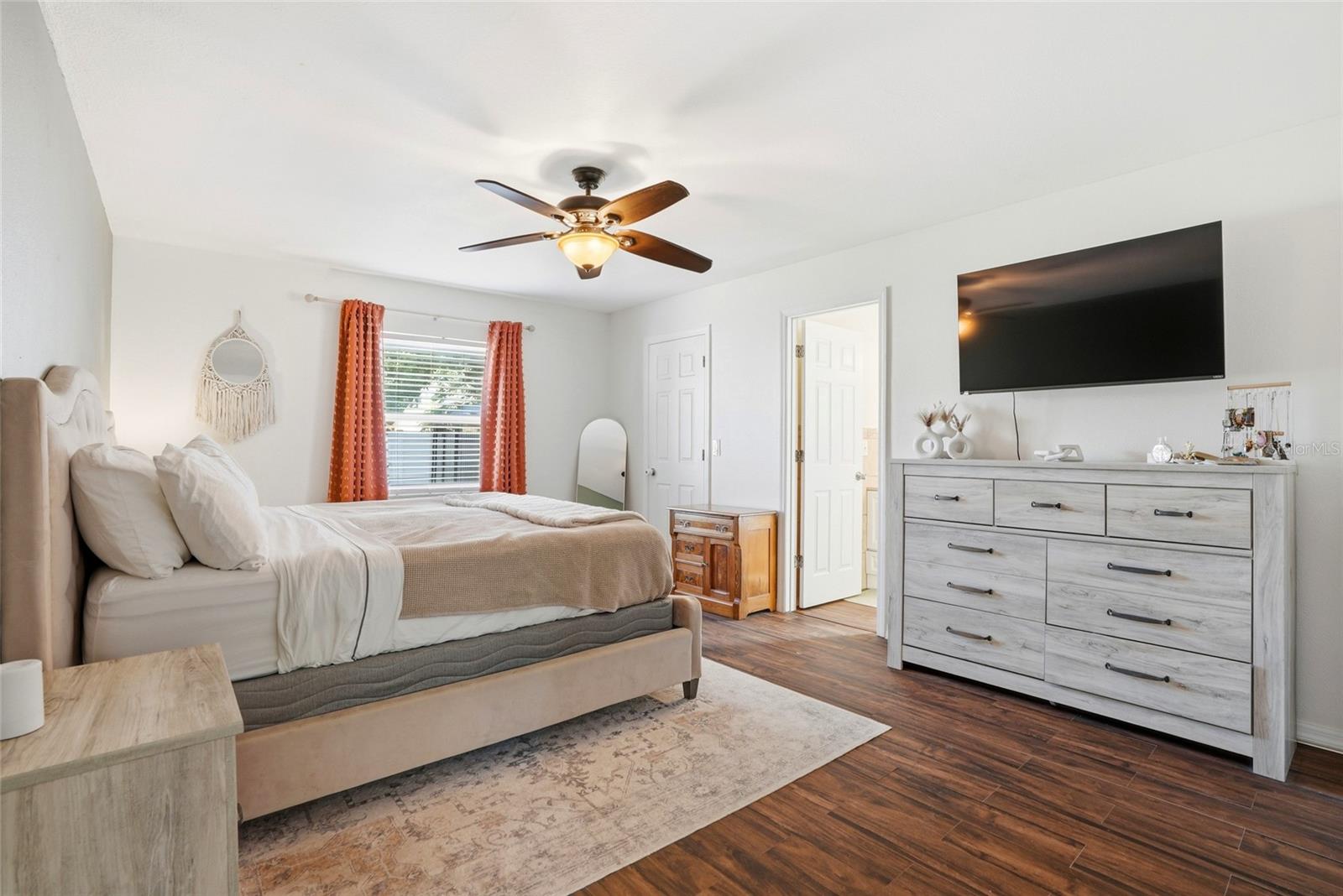Primary Bedroom with ensuite and walk in closet