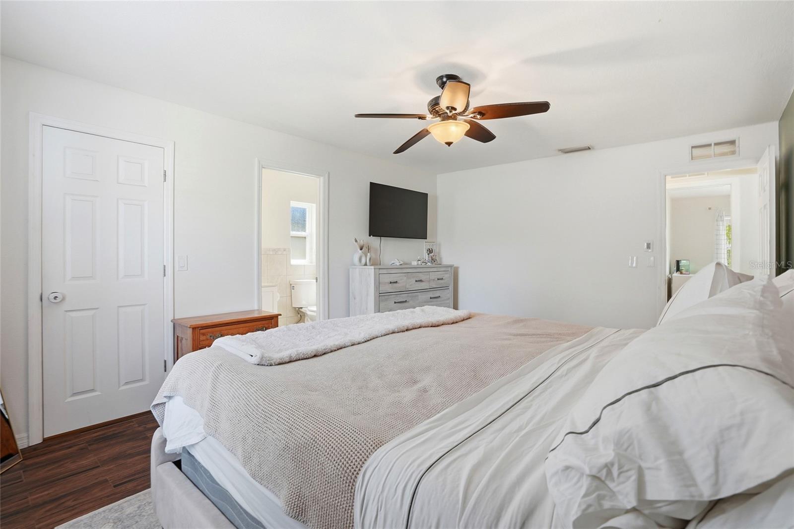 Primary Bedroom with ensuite and walk in closet