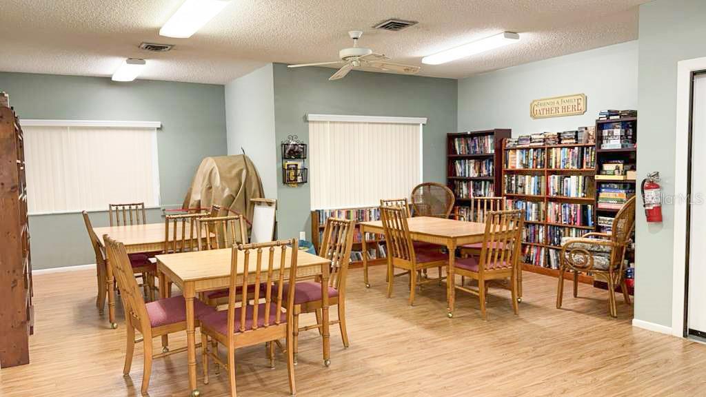 Library and tables for reading or just hanging out