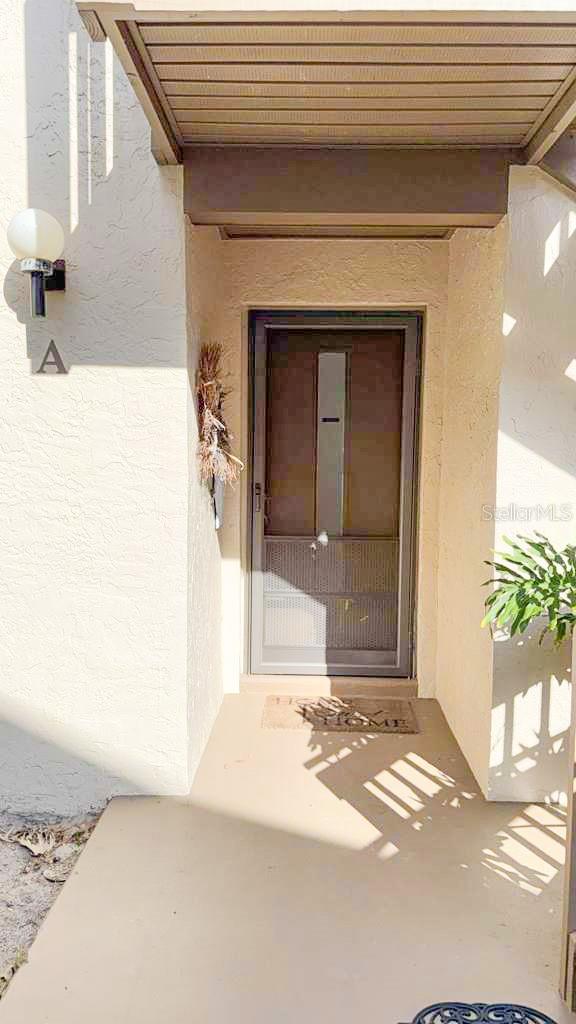Front door.  Welcome home