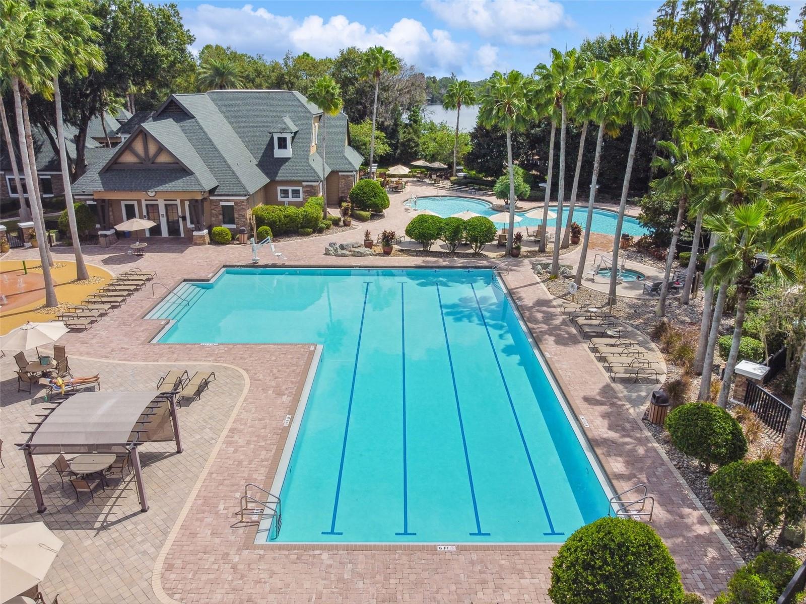 Heated Lap Pool