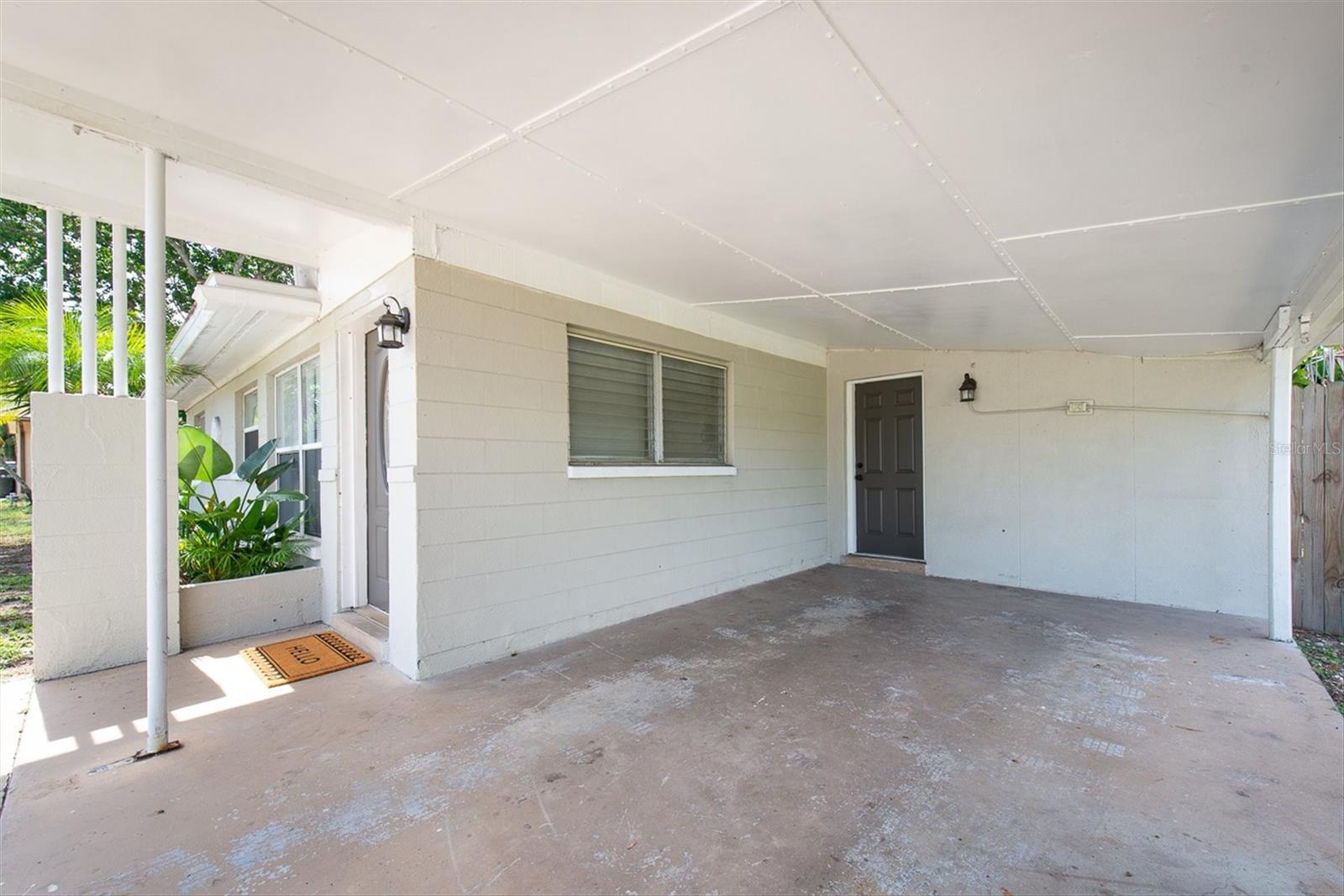 One Car Carport