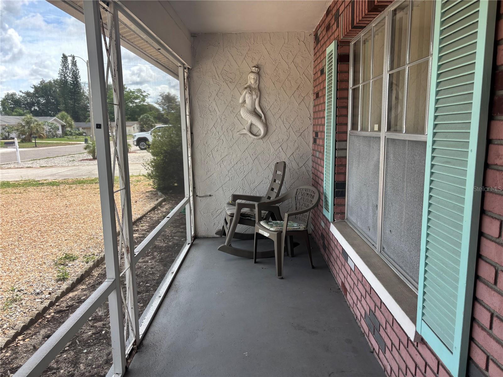 Front Screened Porch