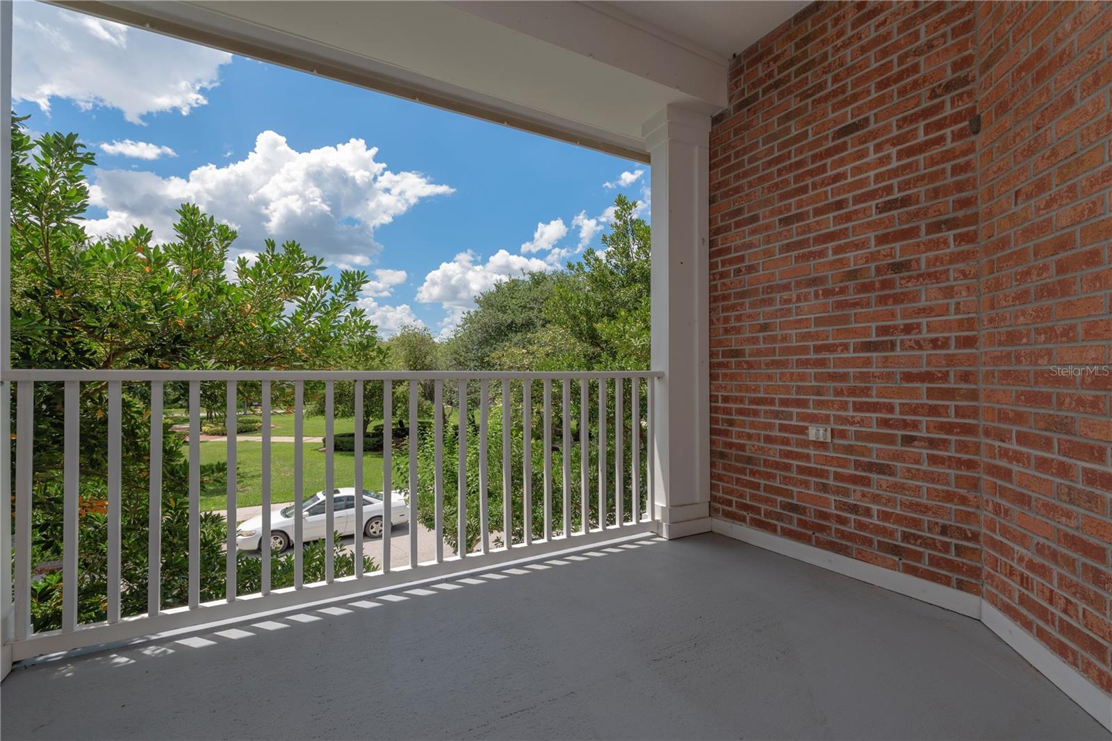 Balcony.