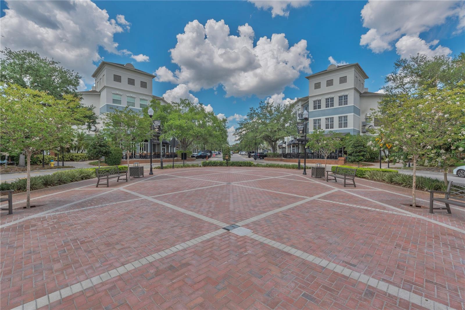 Community plaza.