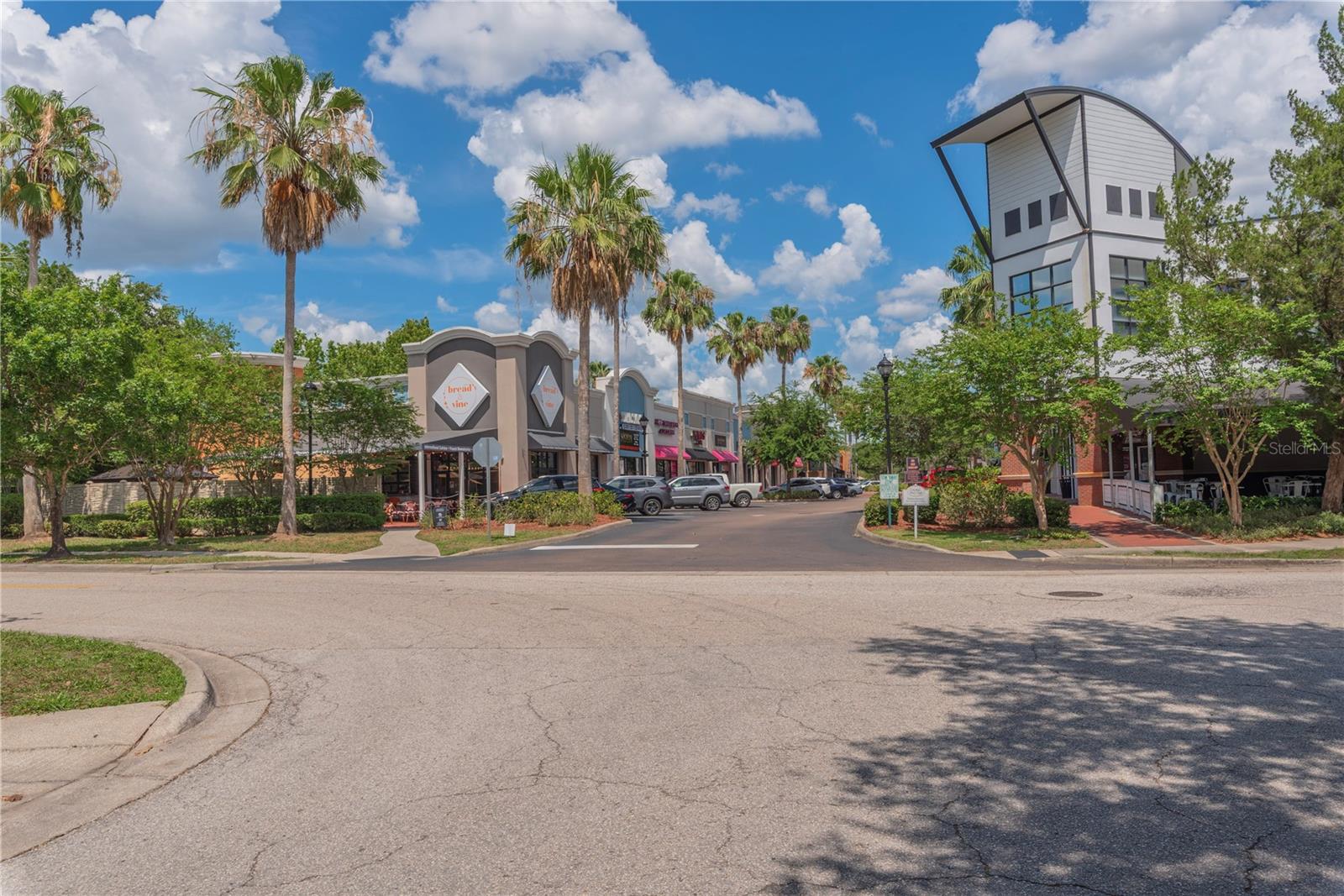 Local shopping center.