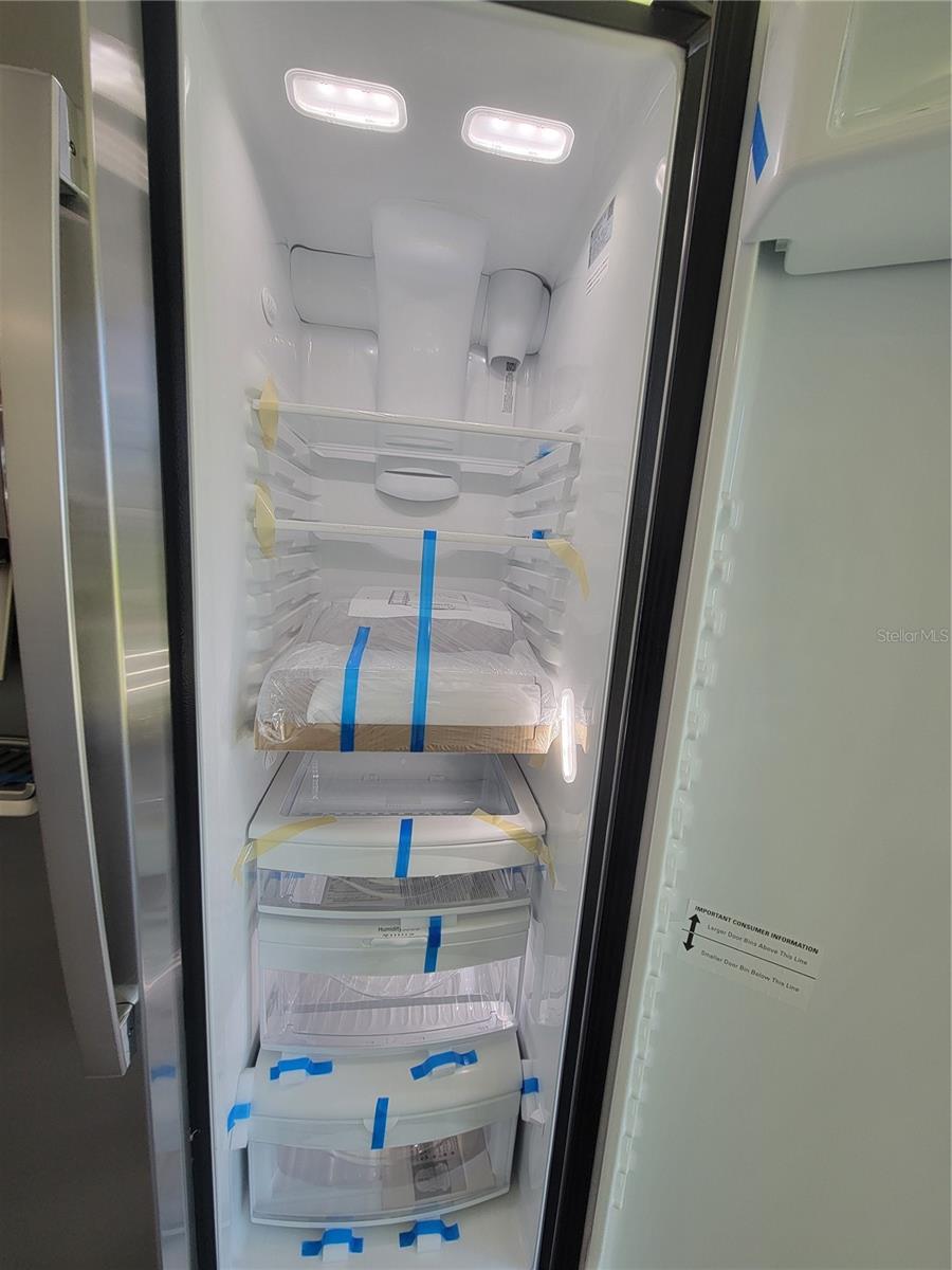 New GE refrigerator