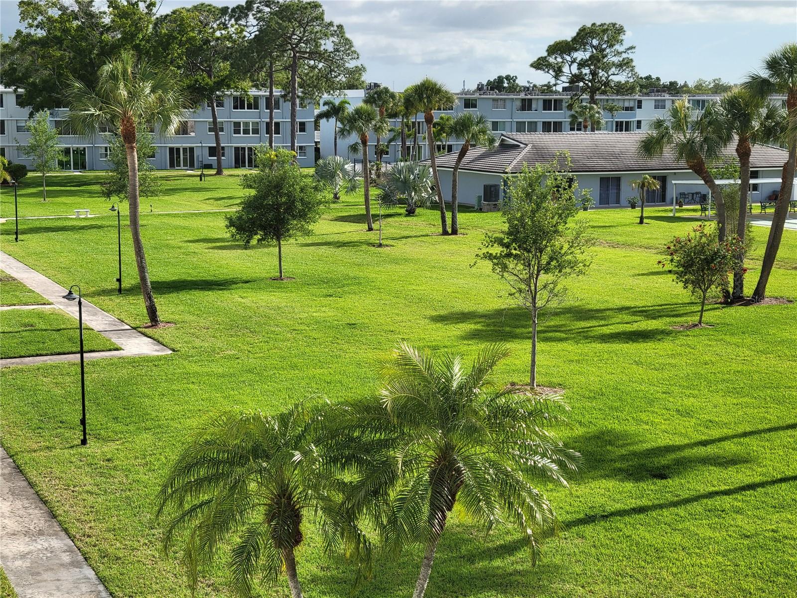 Courtyard & clubhouse