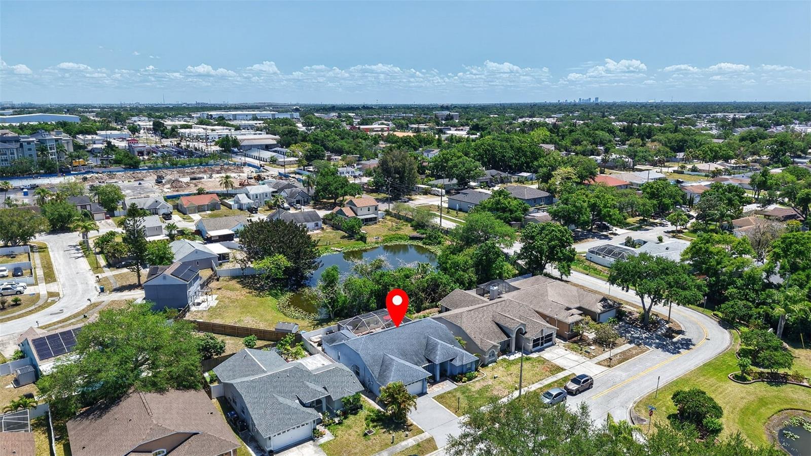 AERIAL VIEW PINNED LOCATION
