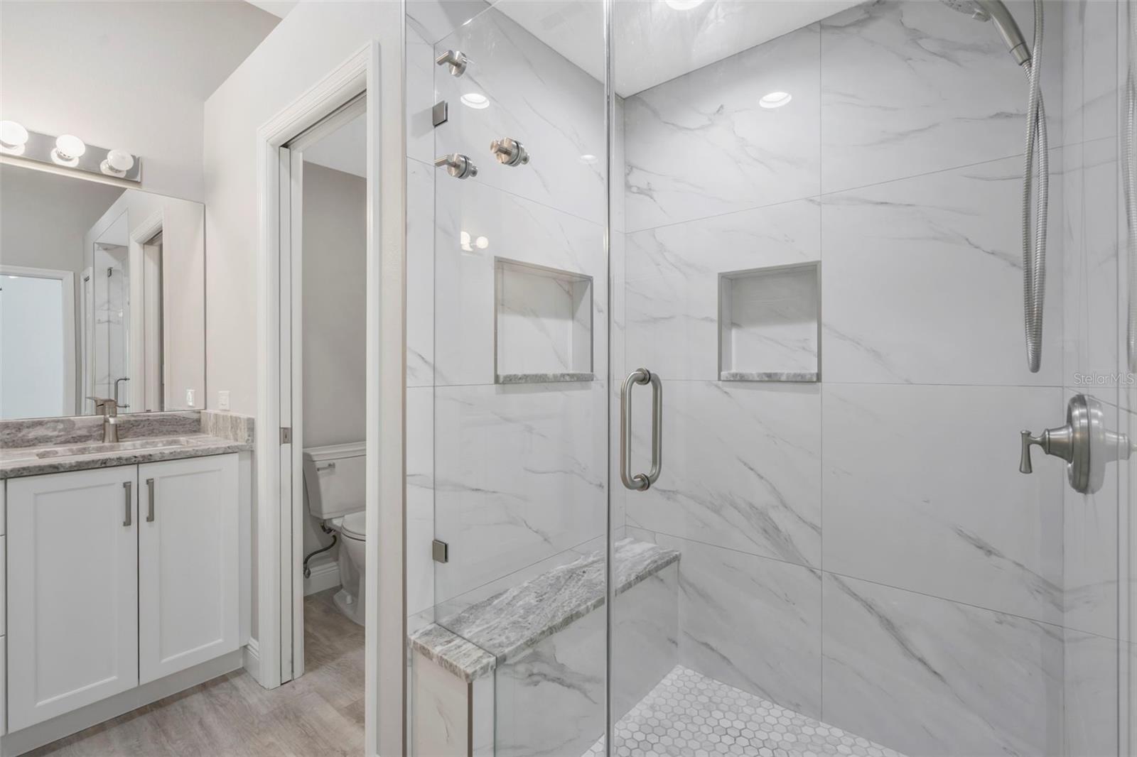 Primary Bathroom all remodeled