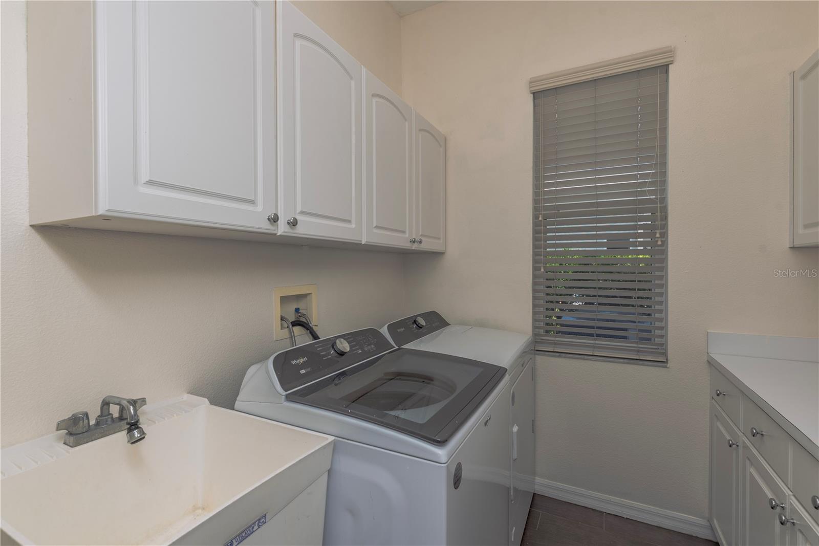 Laundry room.