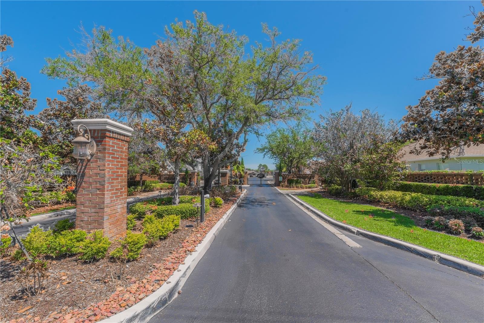 Neighborhood entrance.