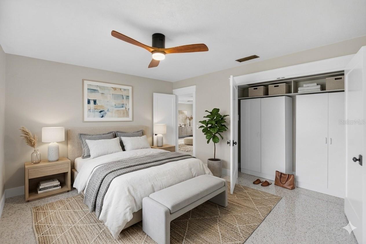 Virtual bedroom