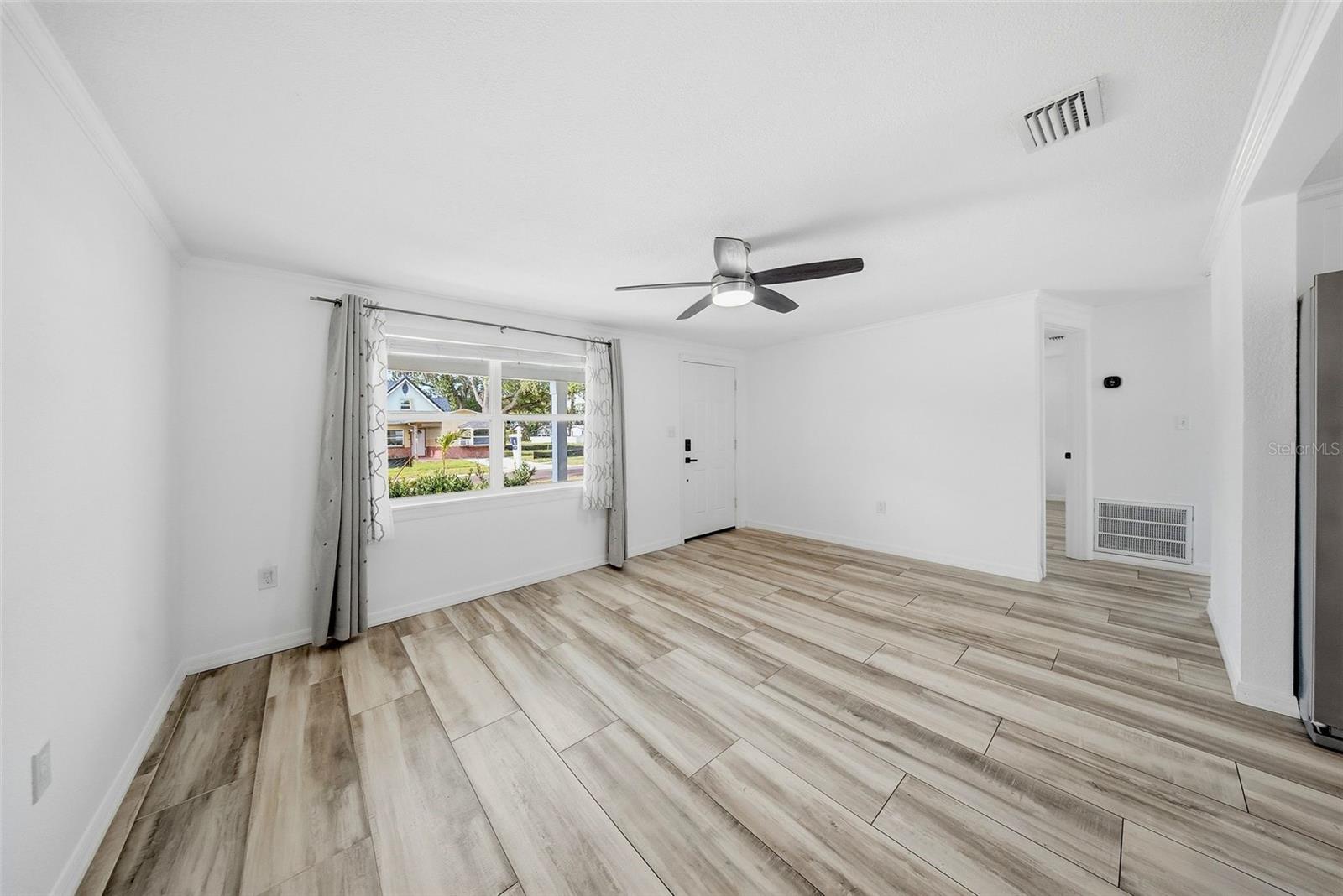 Living Room opens to the kitchen