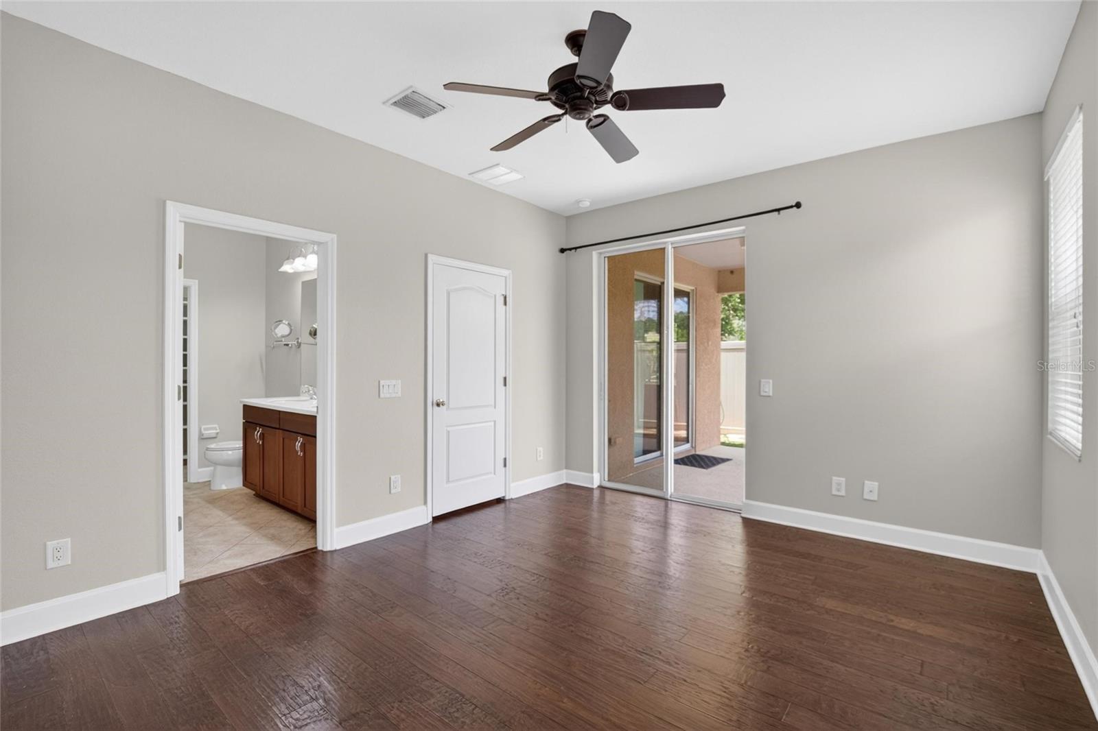 Primary Bedroom on the first floor
