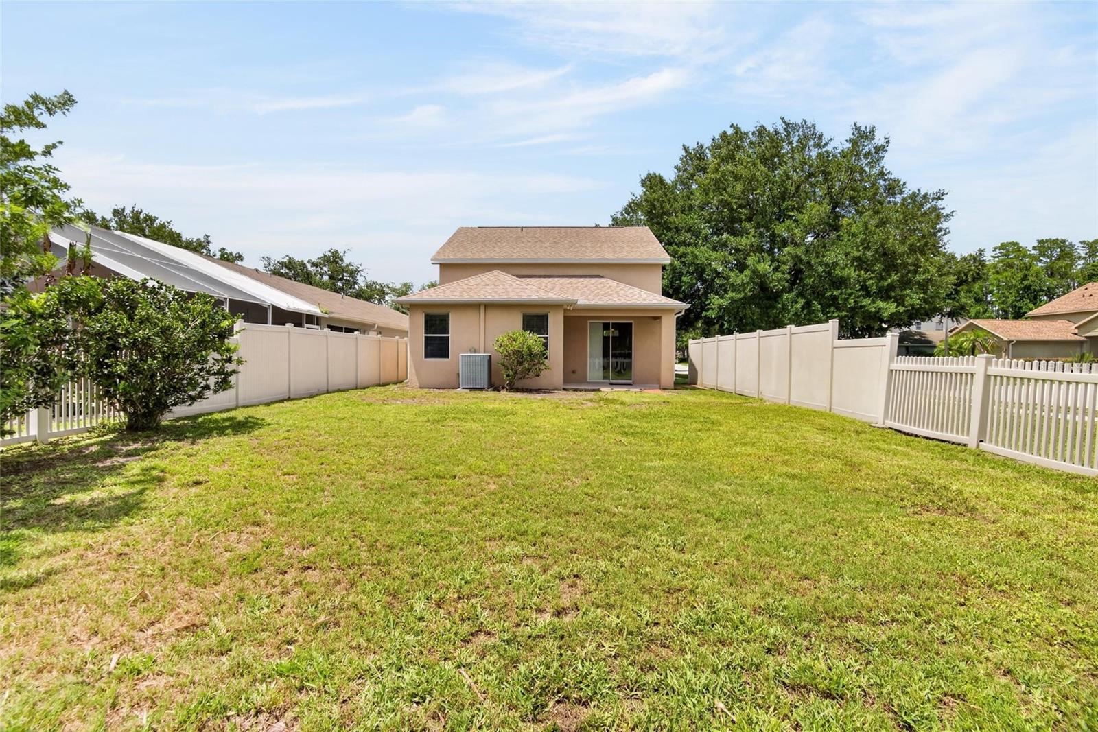 Fenced-in Yard