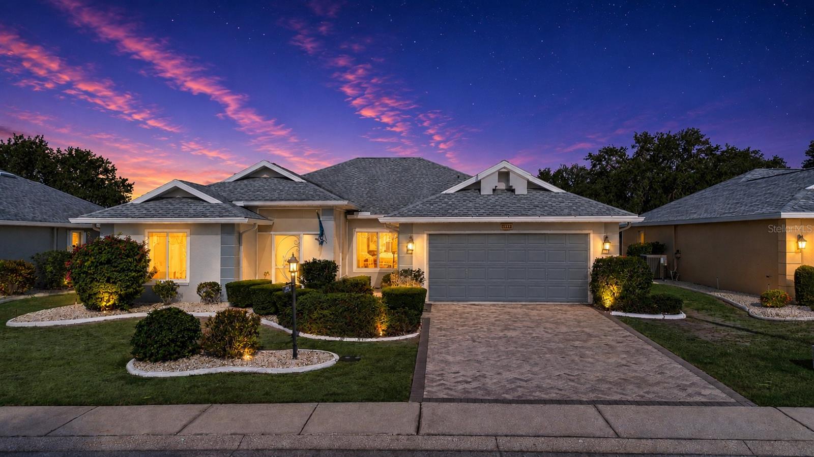 Staged Twilight Front