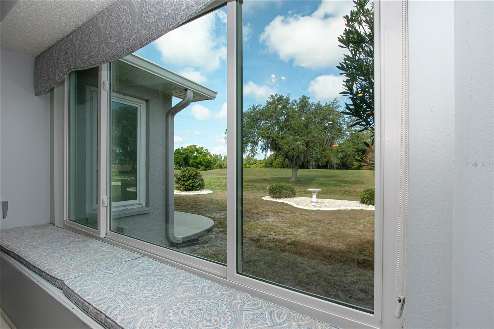 Window Seat in Breakfast Room
