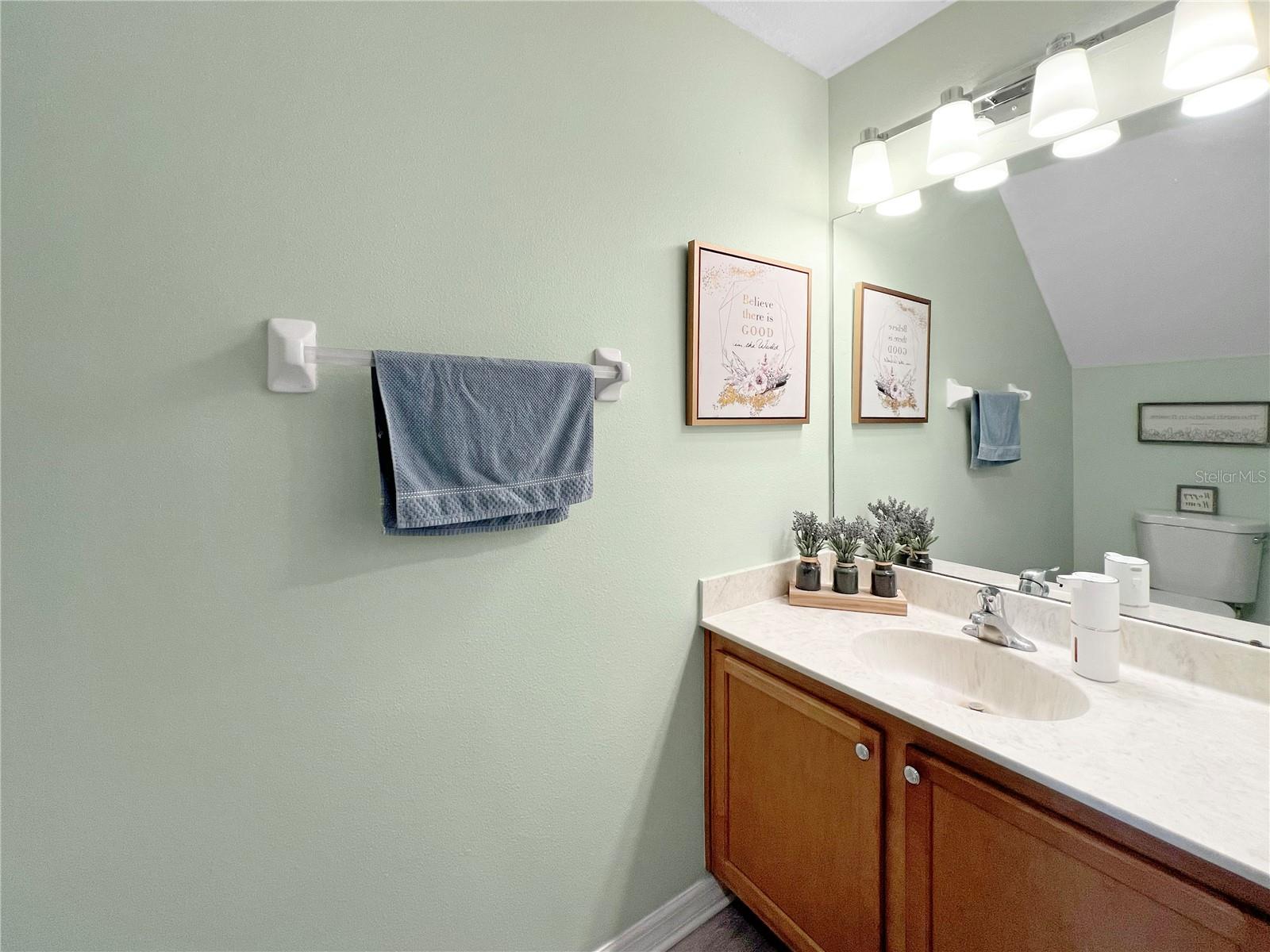 half bath downstairs