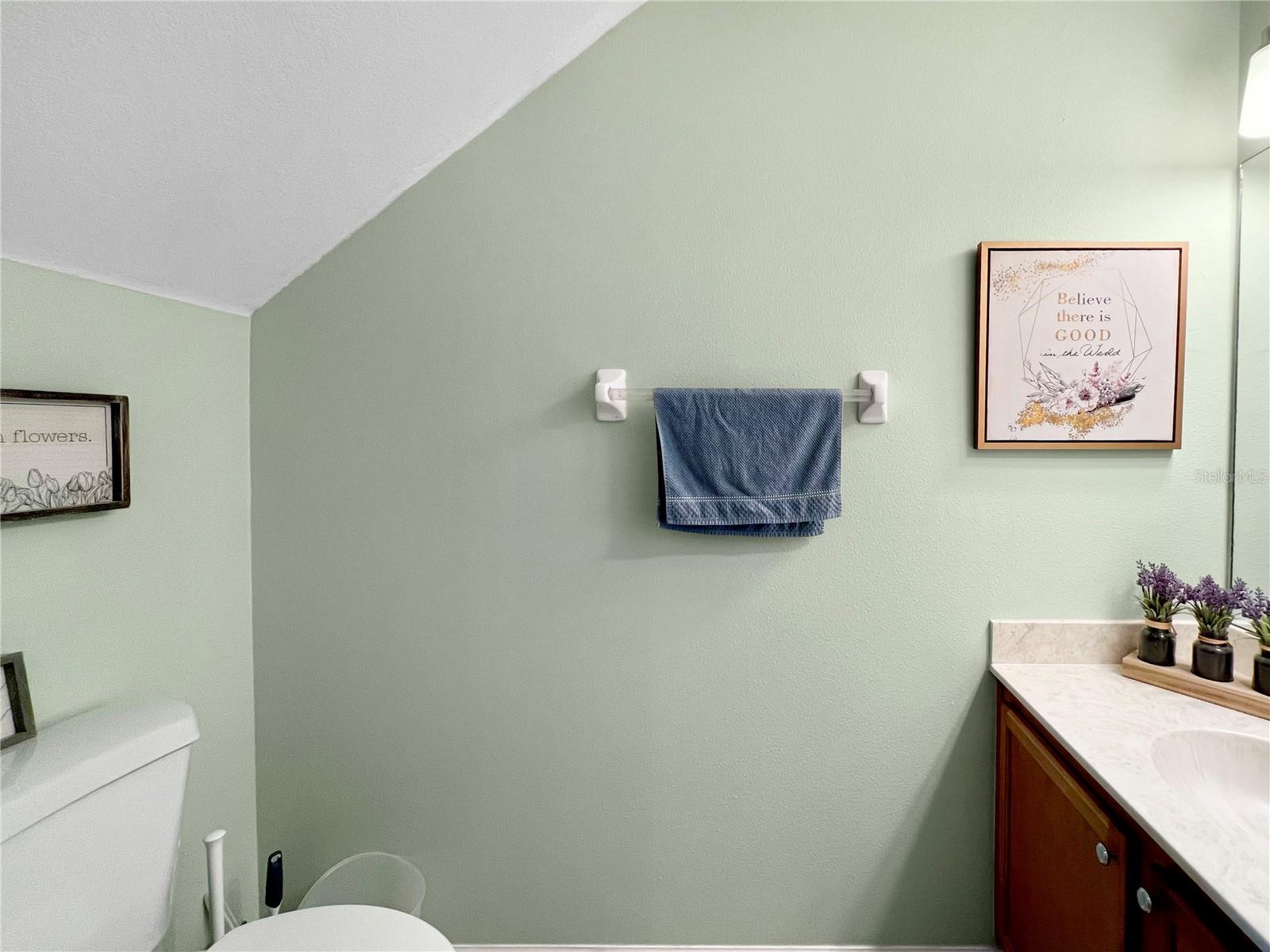 half bath downstairs