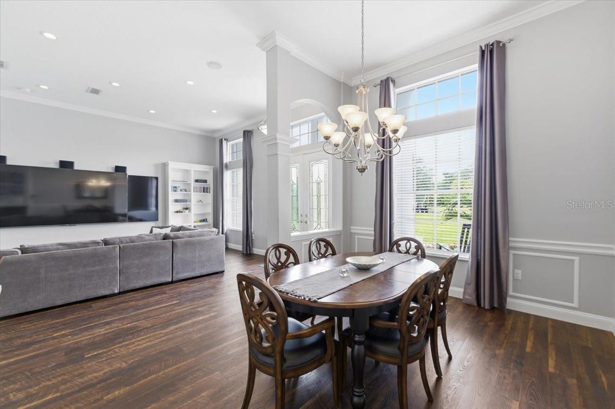 designated dining room space or convert