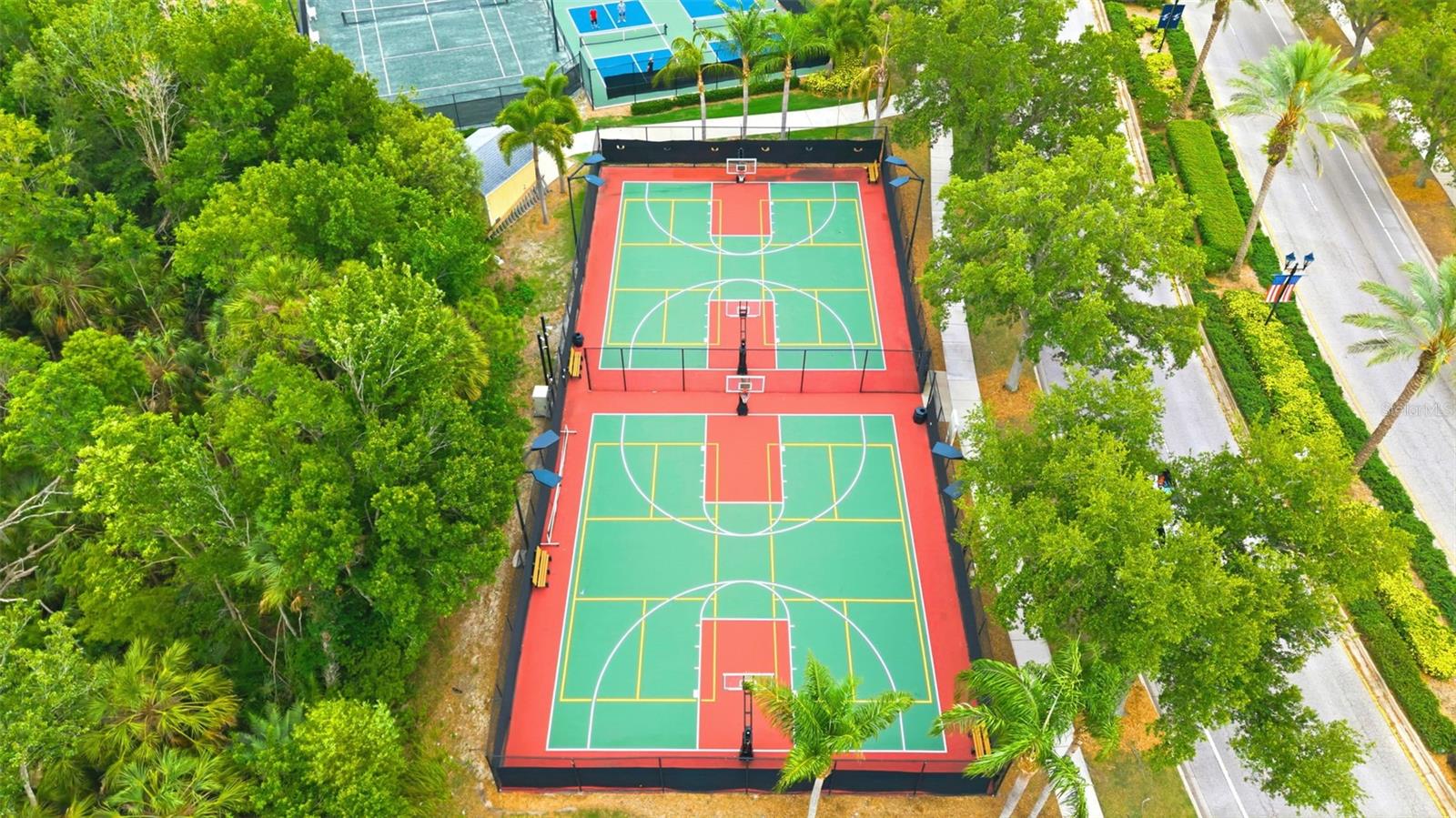 Basketball courts