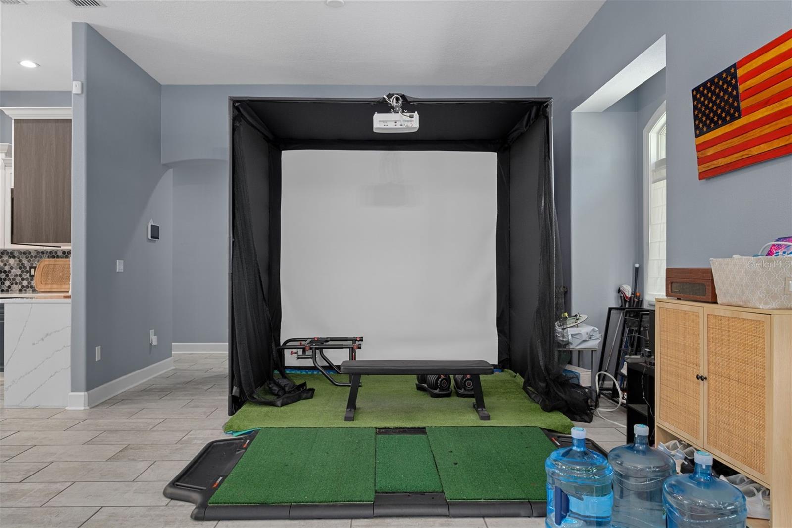 Dining Room (Golf Simulator)
