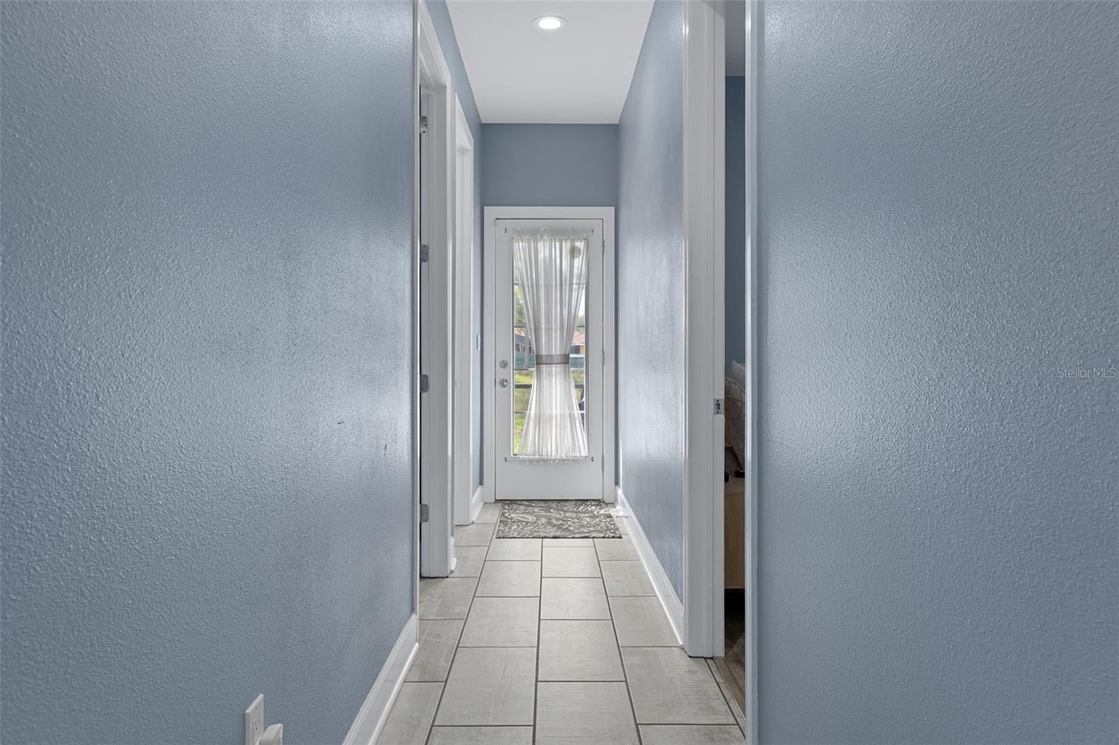 Hallway to laundry