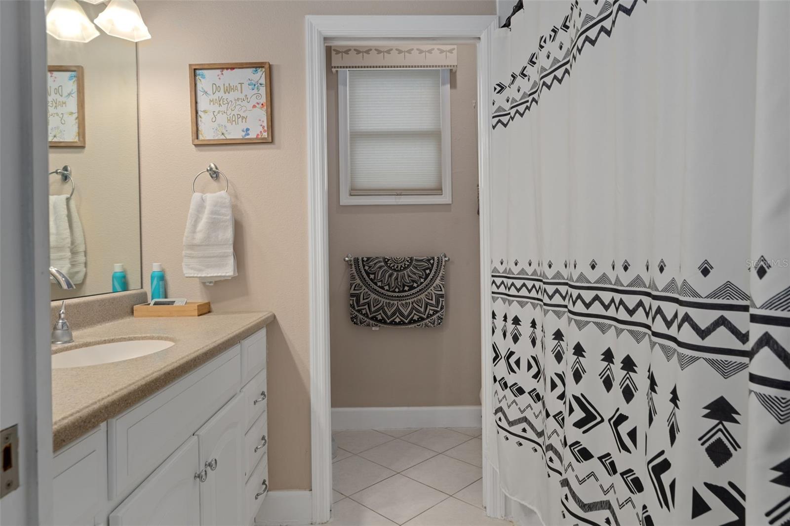 Jack and Jill bathroom