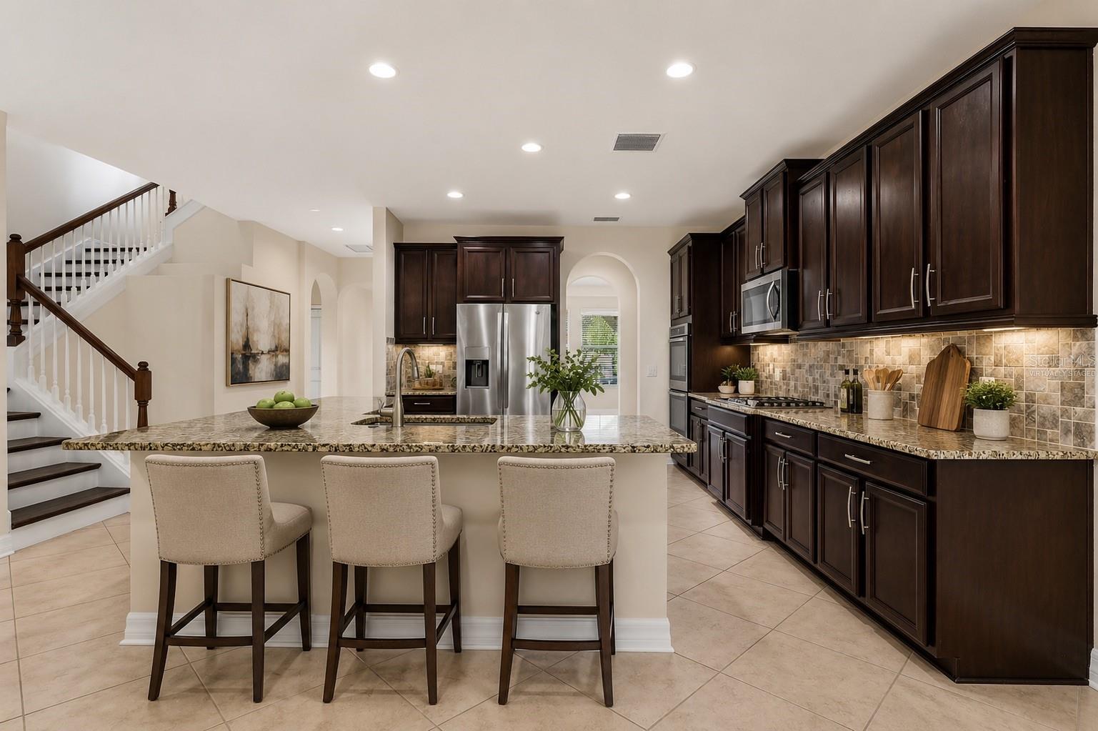 Chef's Kitchen - Virtually Staged