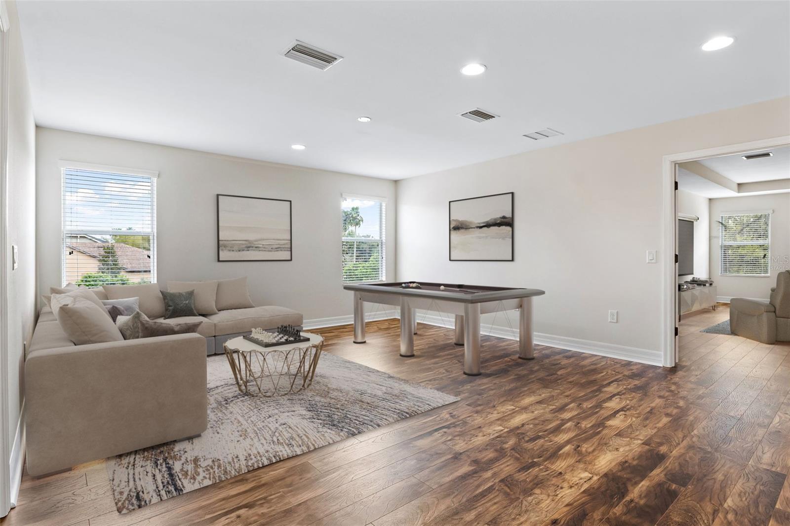 Loft and Flex Space - Virtually Staged
