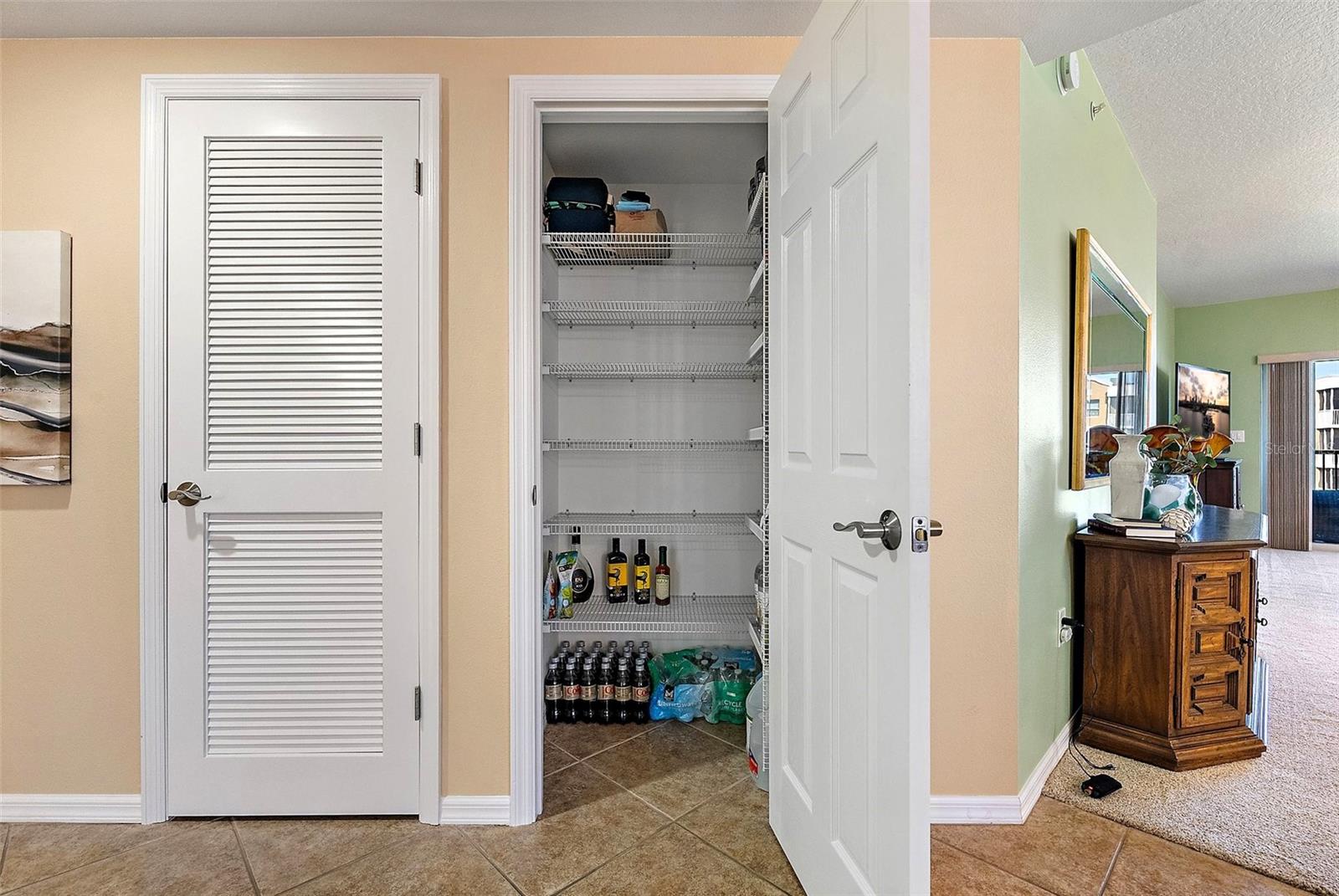 Cabinetry Pantry ++ an entire Closet Pantry