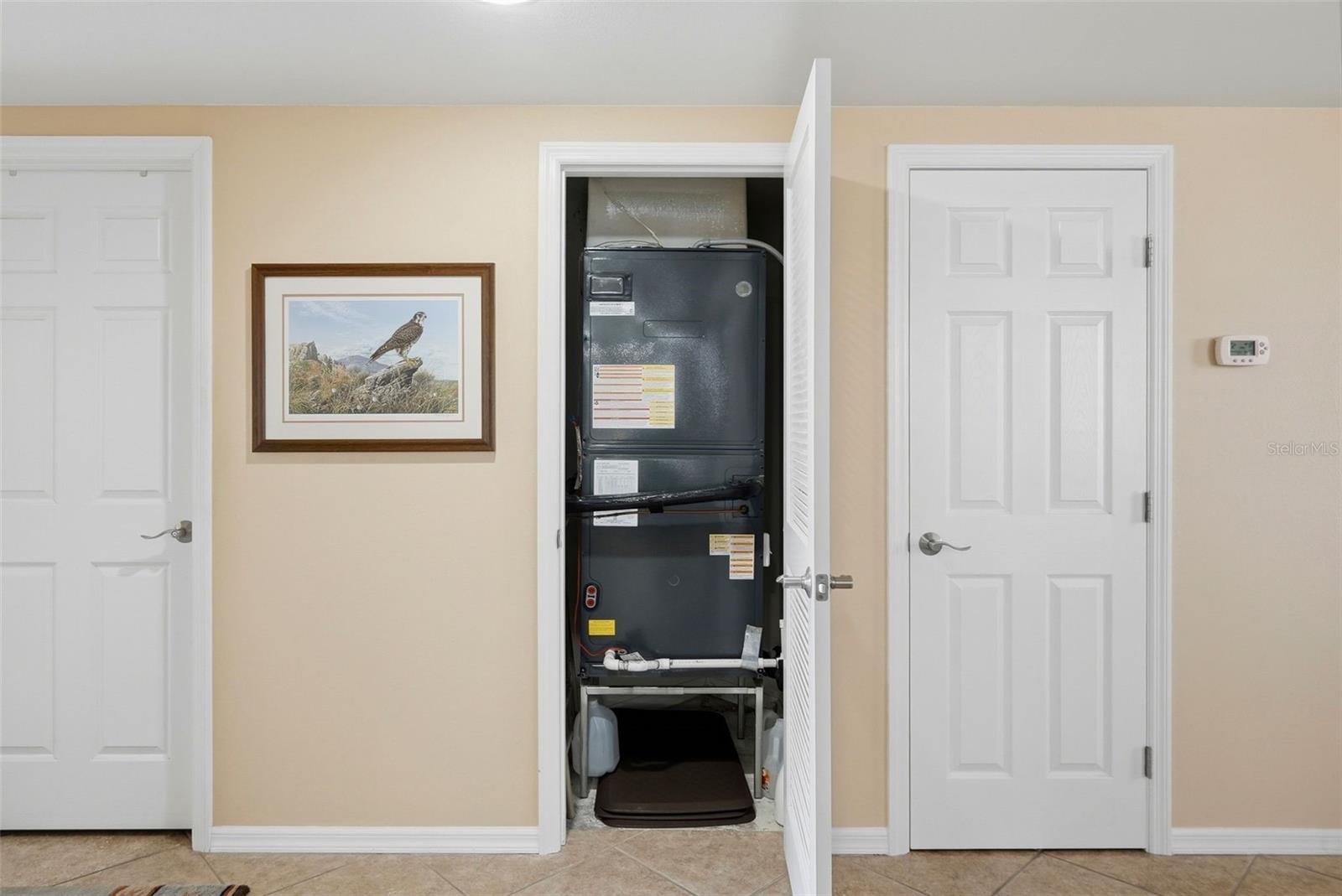 Designated A/C Closet