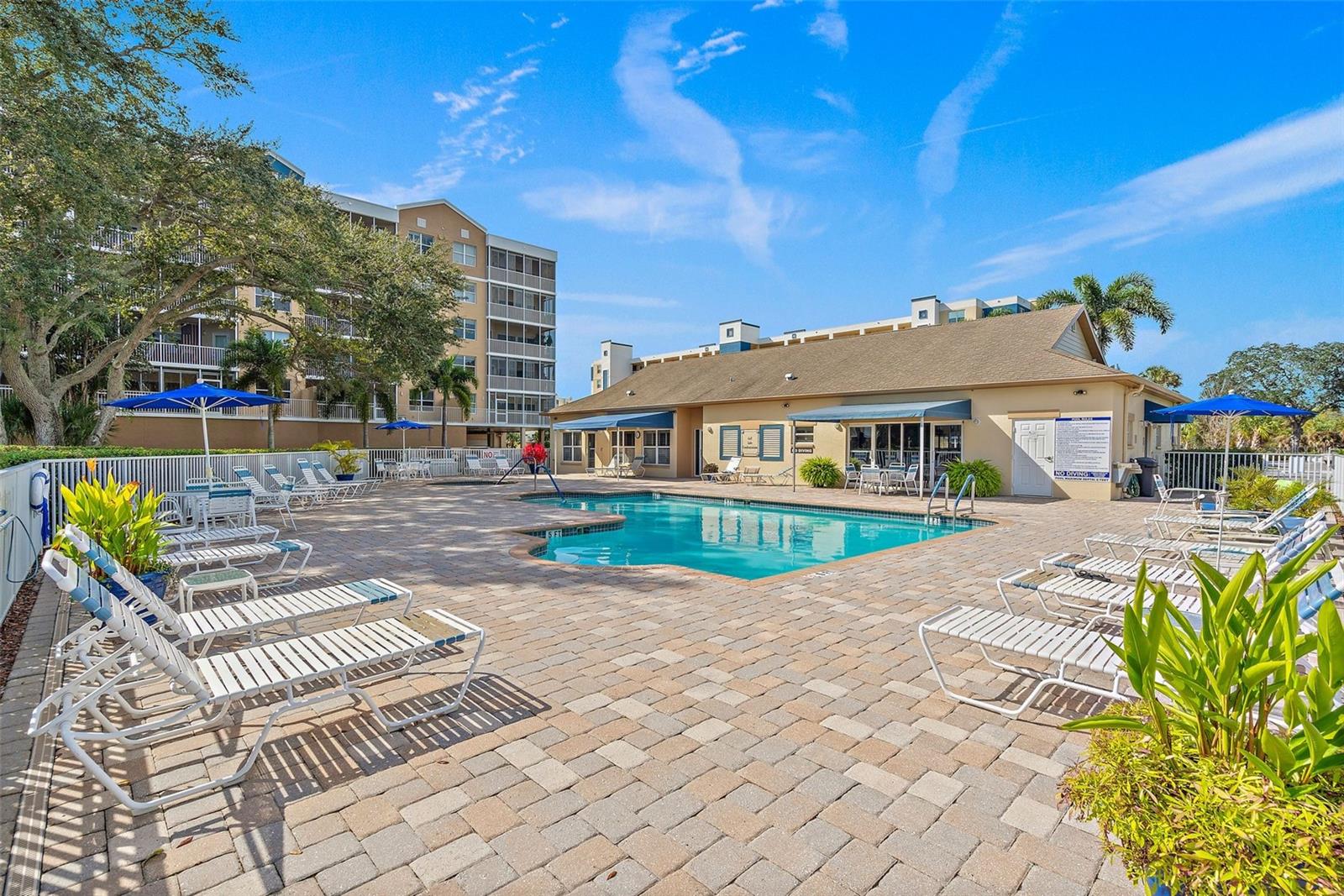 Pool #1: Plenty of seating