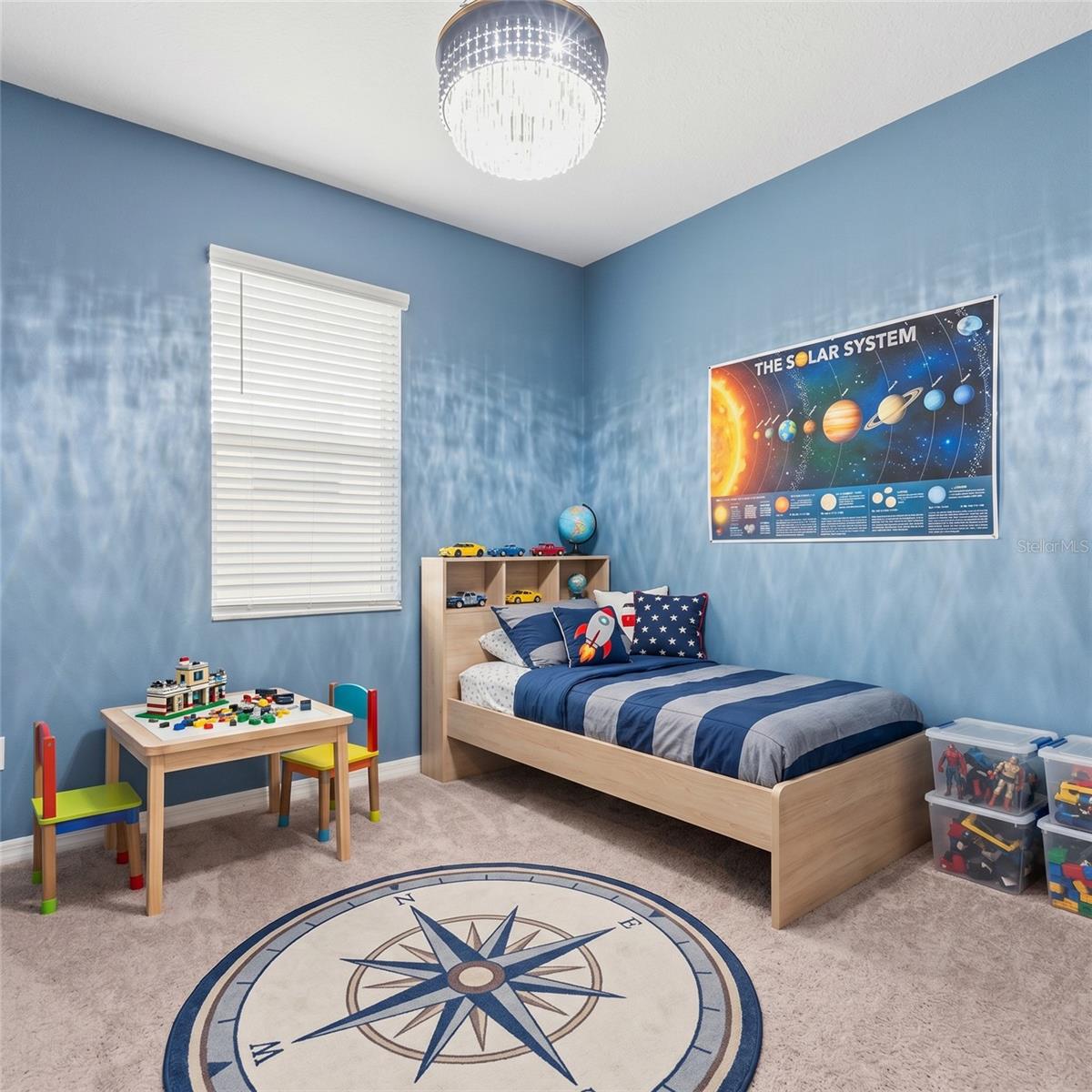 Bedroom 2/ digitally staged