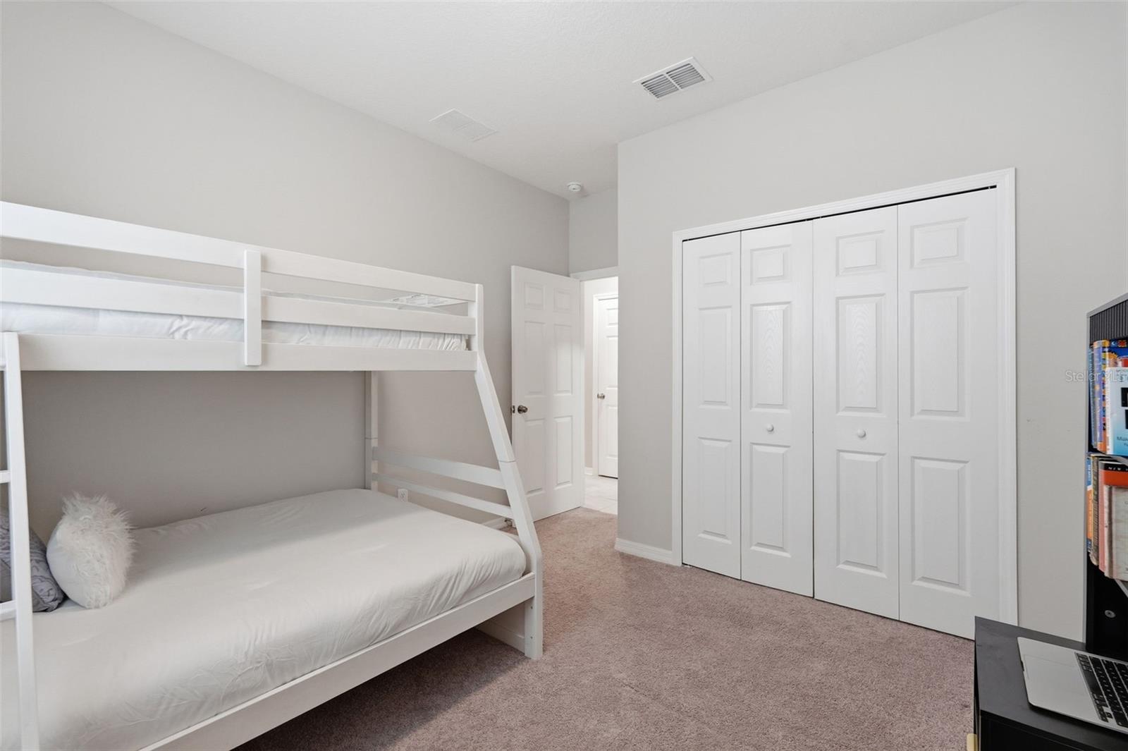 Bedroom 3 without staging