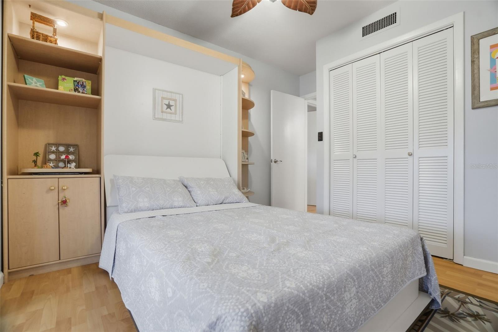 Murphy bed open