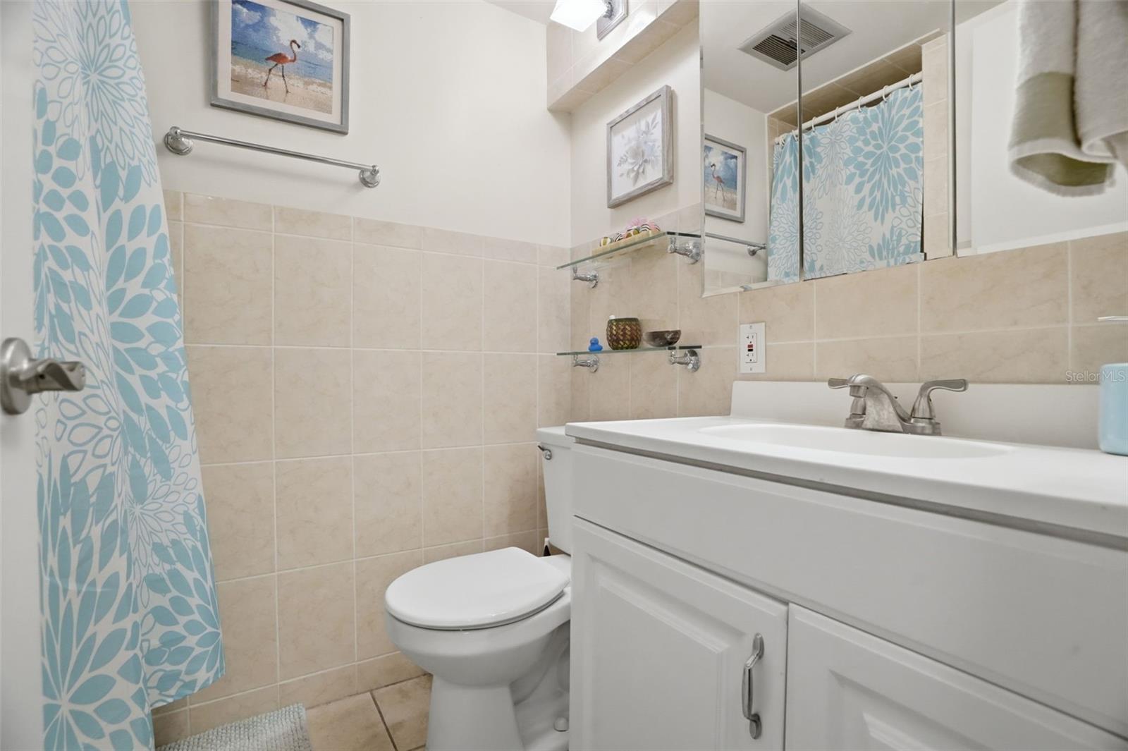 Hall bath