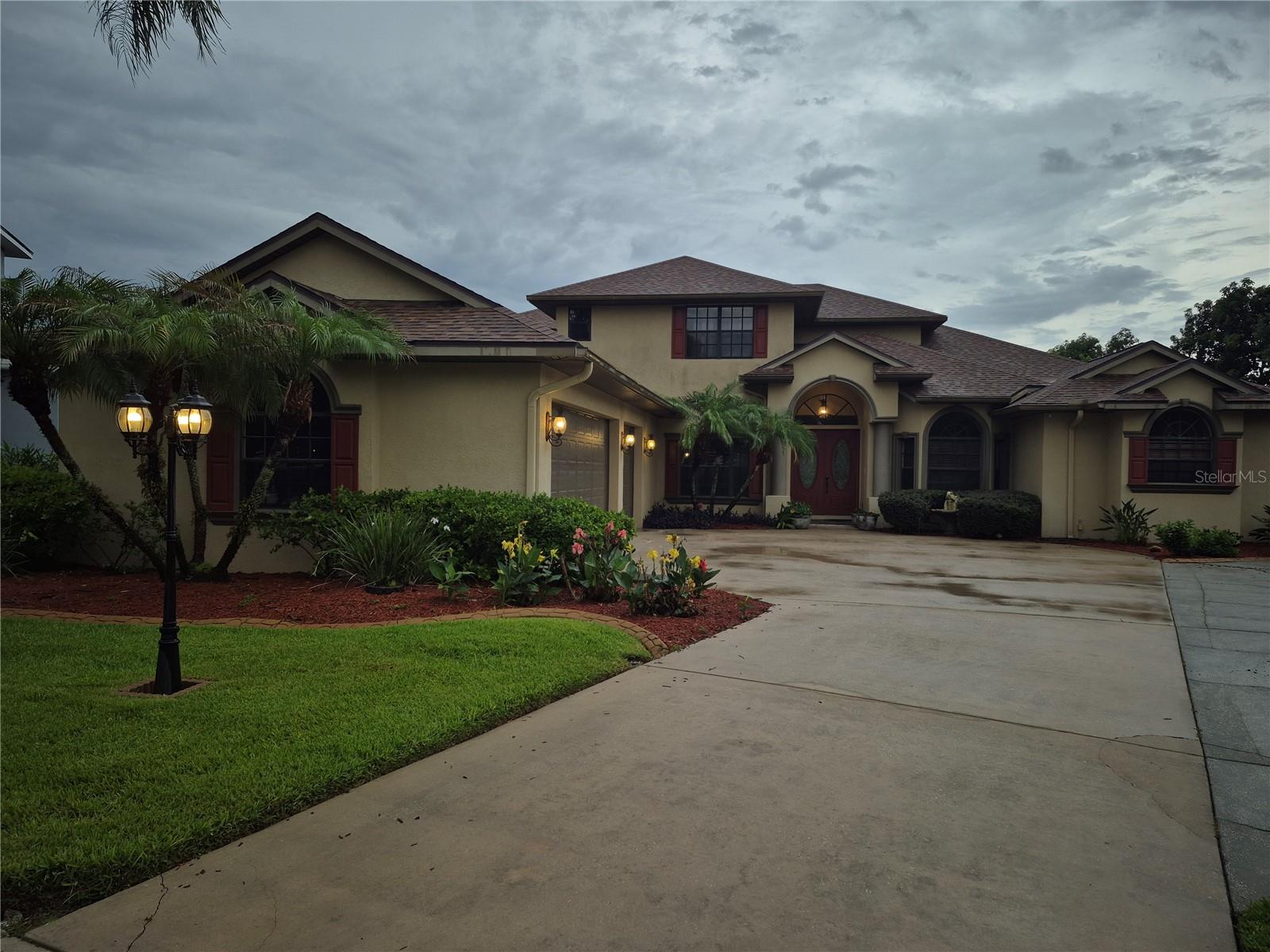 Front Lighted View
