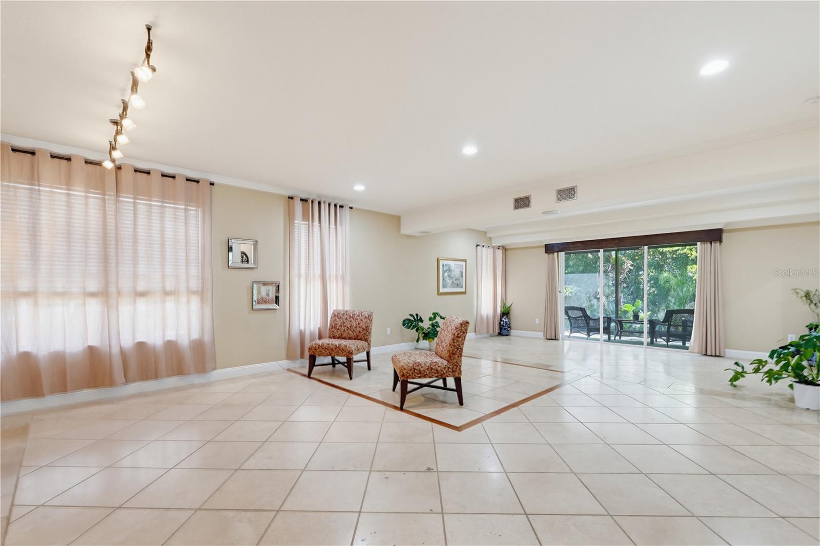 Open and spacious Living Room and Dining room