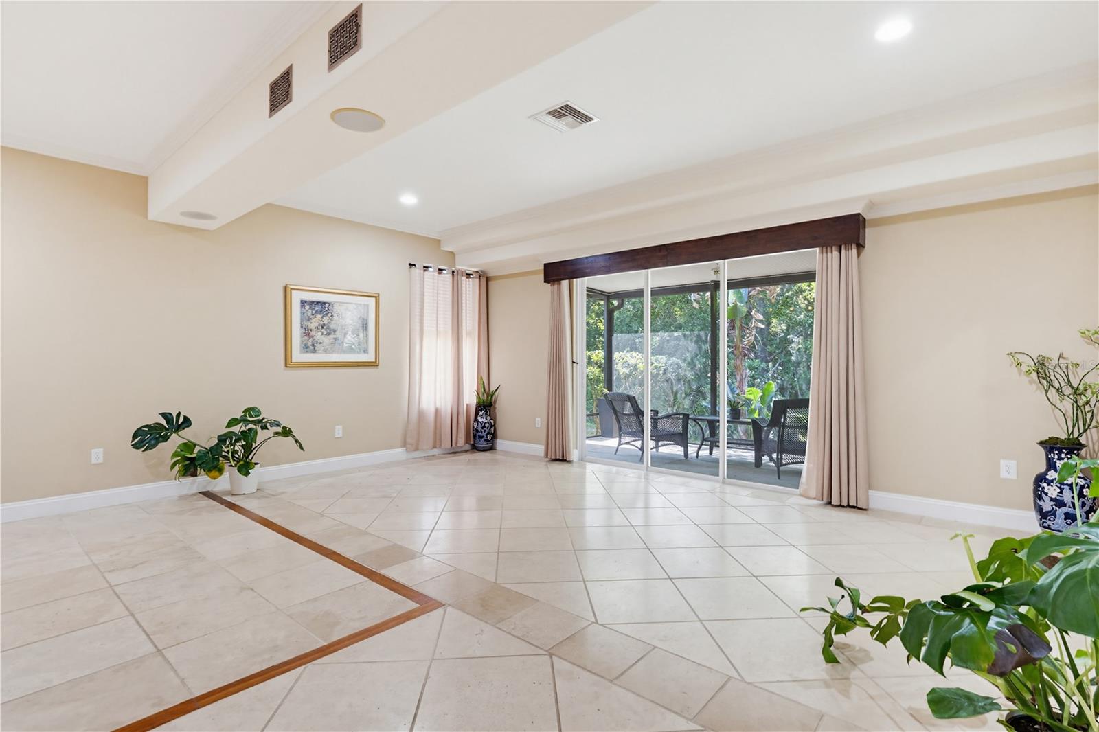 Dining room area
