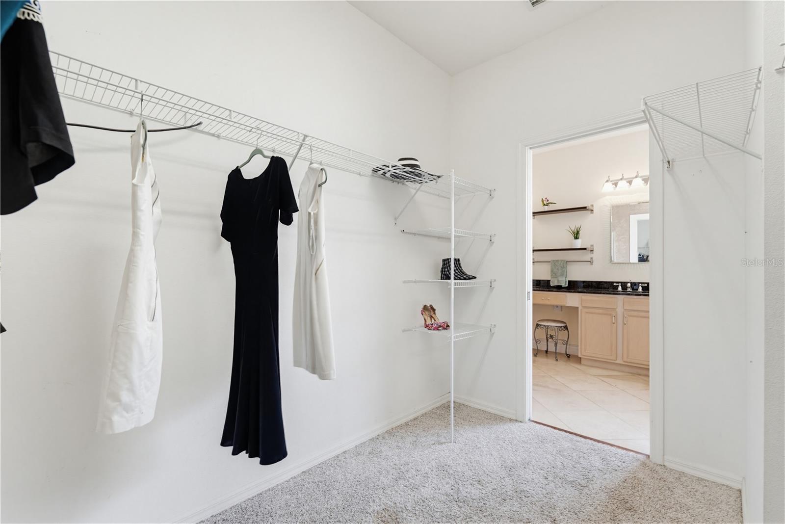 Master Bedroom Walk-in Closet