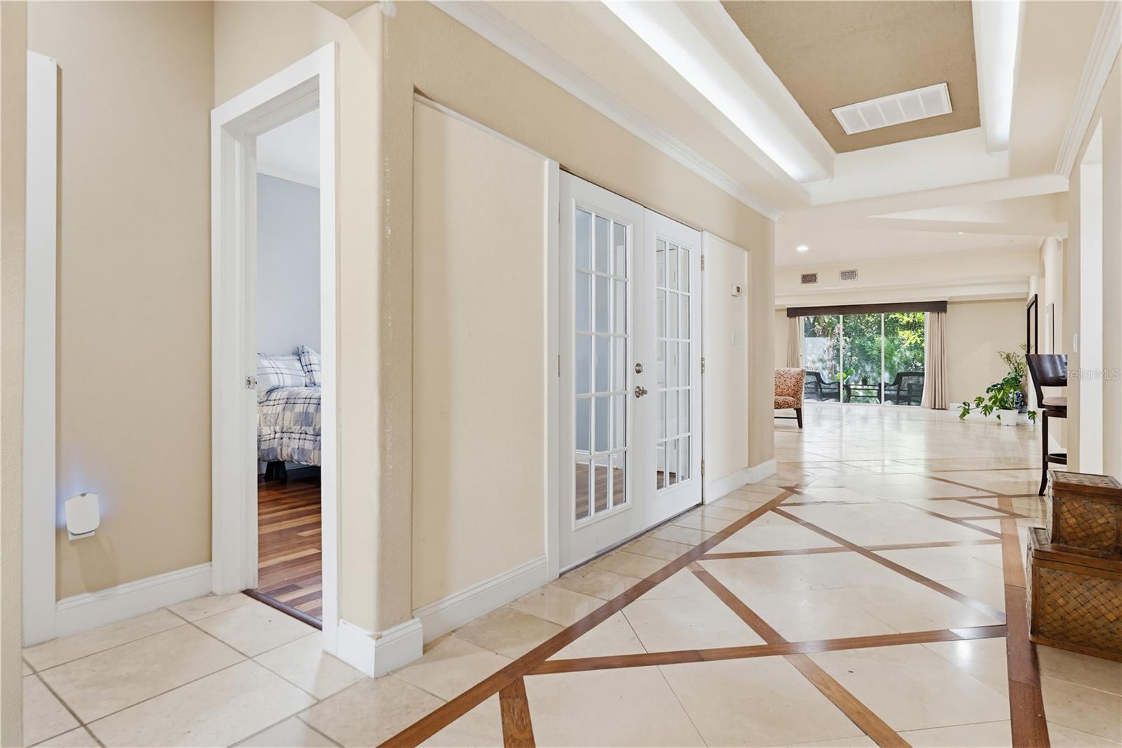 Foyer looking into 2nd Bedroom
