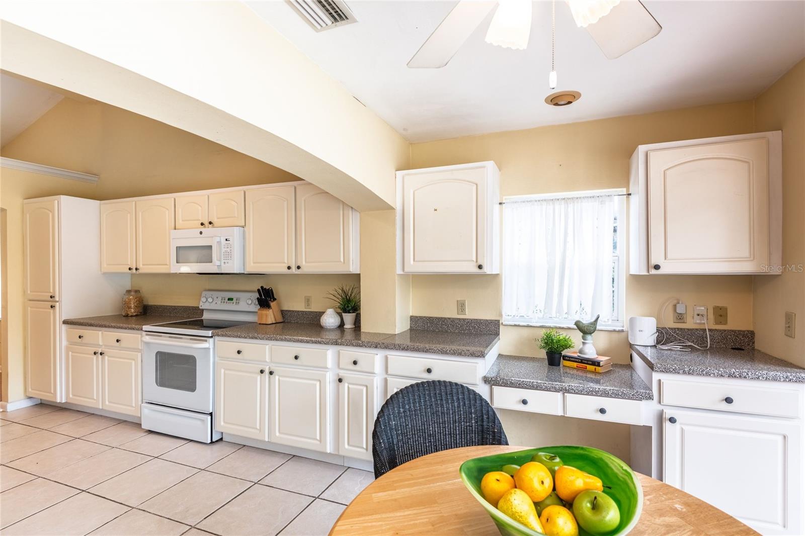 Large galley kitchen