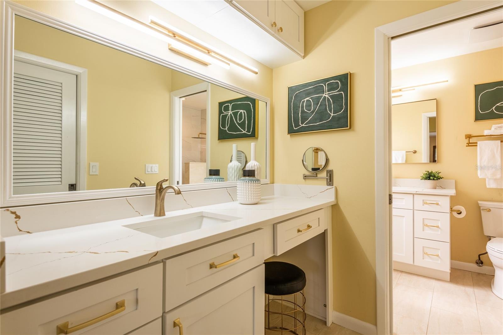 Primary bathroom. Two sinks!